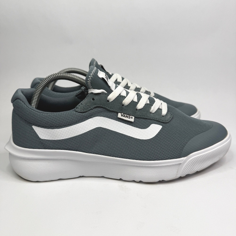Vans UltraRange BRZ Mens 9.5 Stormy Weather Grey Mesh Low Top Sneakers - Picture 4 of 9